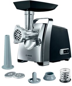 BOSCH Fleischwolf ProPower MFW67440, 2000 W Blockierlei., Rücklauf, Durchlaufschnitzler