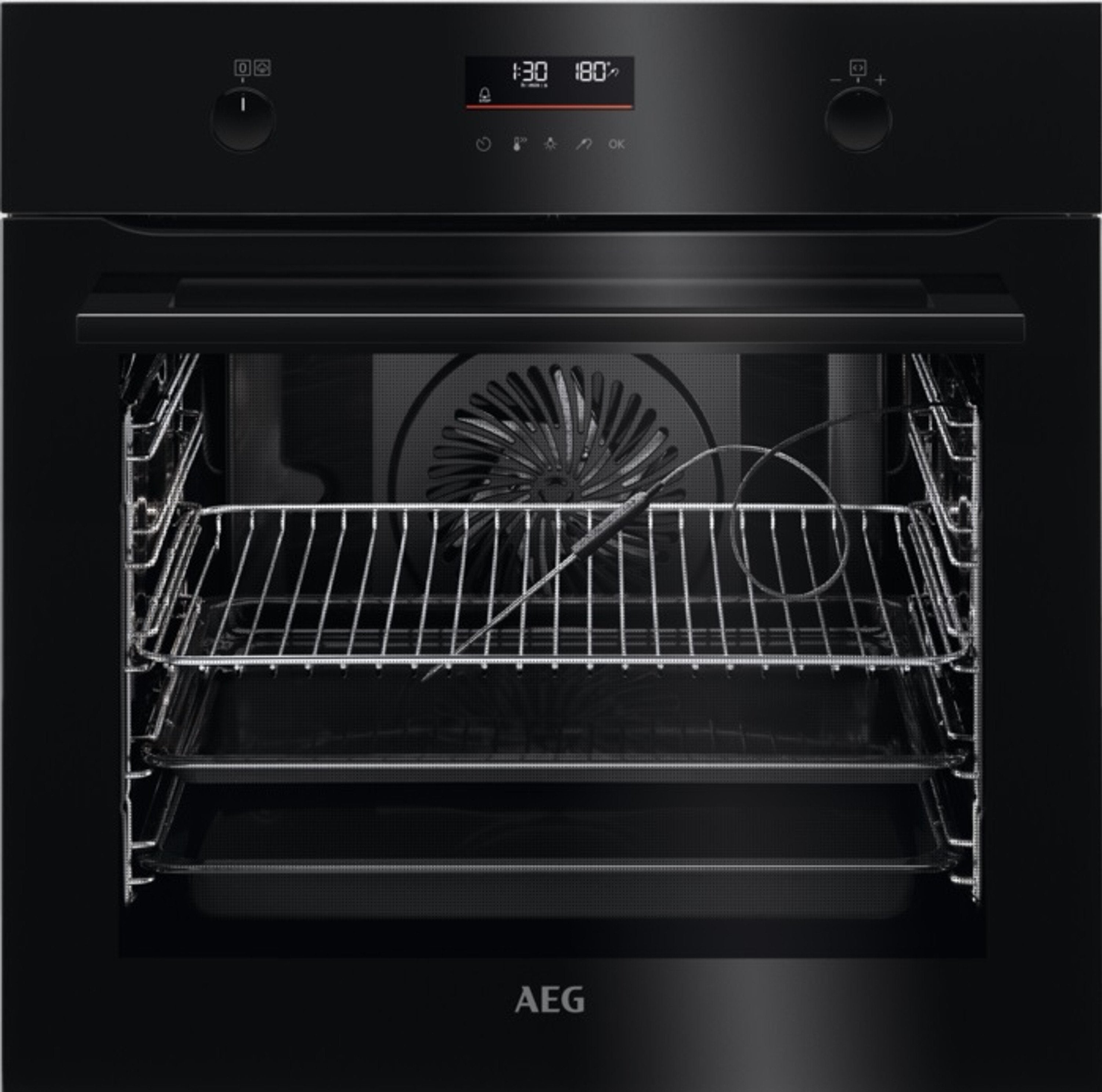 AEG Einbaubackofen AEG BPK556260B EEK: A+ Dampfbackofen, 60cm, 71L