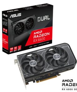 ASUS dual radeon rx 6600 v3 grafikkarte