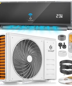 KESSER Split-Klimagerät Klimaanlage Set Split - mit WiFi/App Funktion Klimagerät 9000 BTU/h