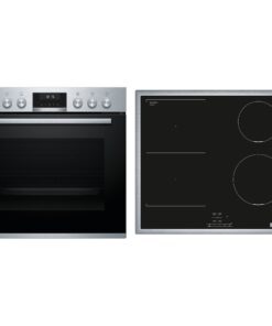 BOSCH Backofen Bosch Home HND616LS62, Herdset