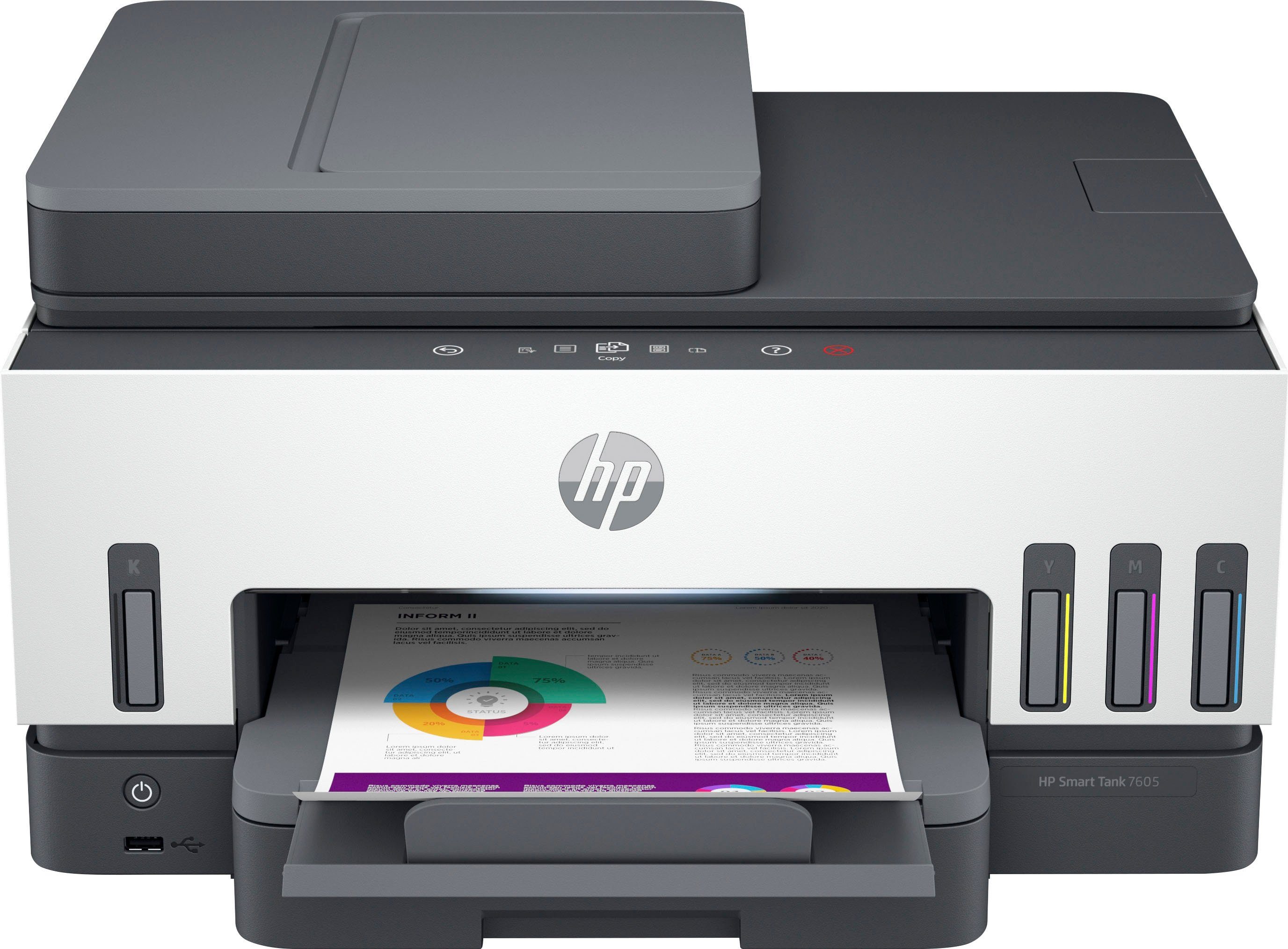 HP Smart Tank 7605 Multifunktionsdrucker