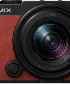 PANASONIC Lumix DC-S9 + S 18-40mm f4,5-6,3 Kaminrot Kompaktkamera