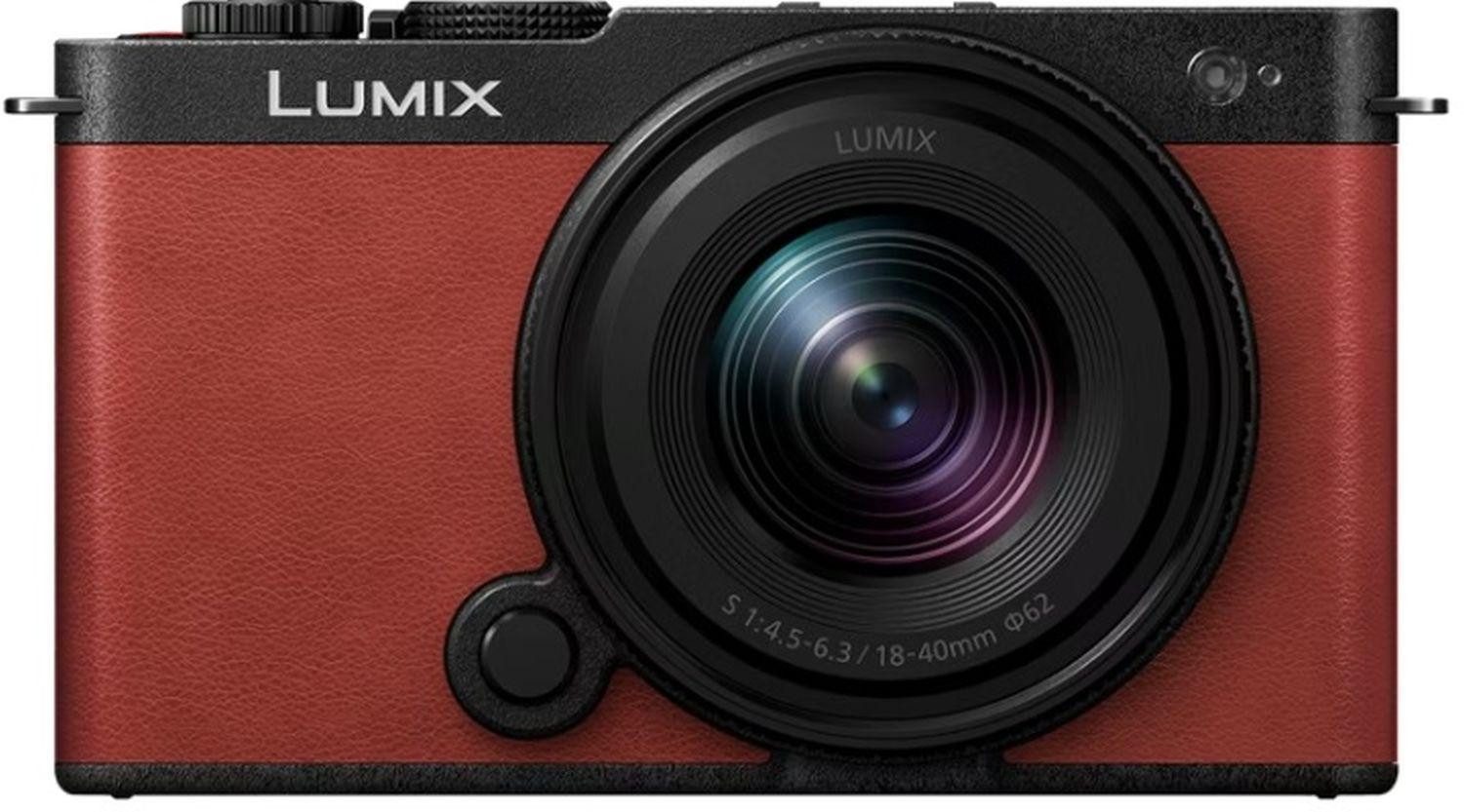 PANASONIC Lumix DC-S9 + S 18-40mm f4,5-6,3 Kaminrot Kompaktkamera