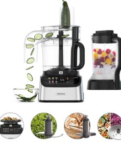 KENWOOD Kompakt-Küchenmaschine MultiPro OneTouch FDM73.480SS schwarz