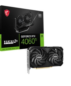MSI geforce rtx 4060 ti ventus 2x black 8g oc grafikkarte