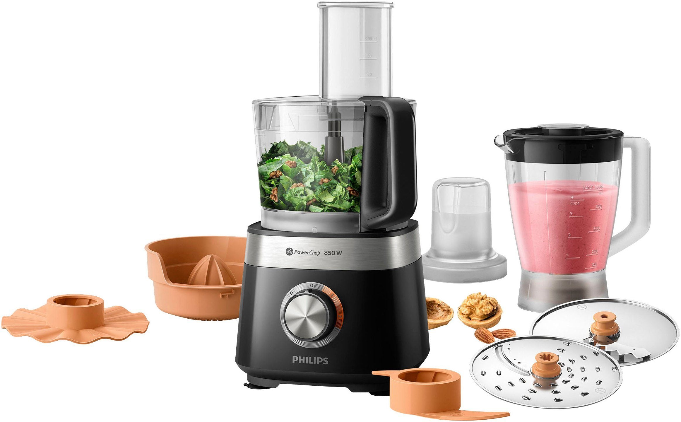 PHILIPS Küchenmaschine HR7530/10 Viva Collection