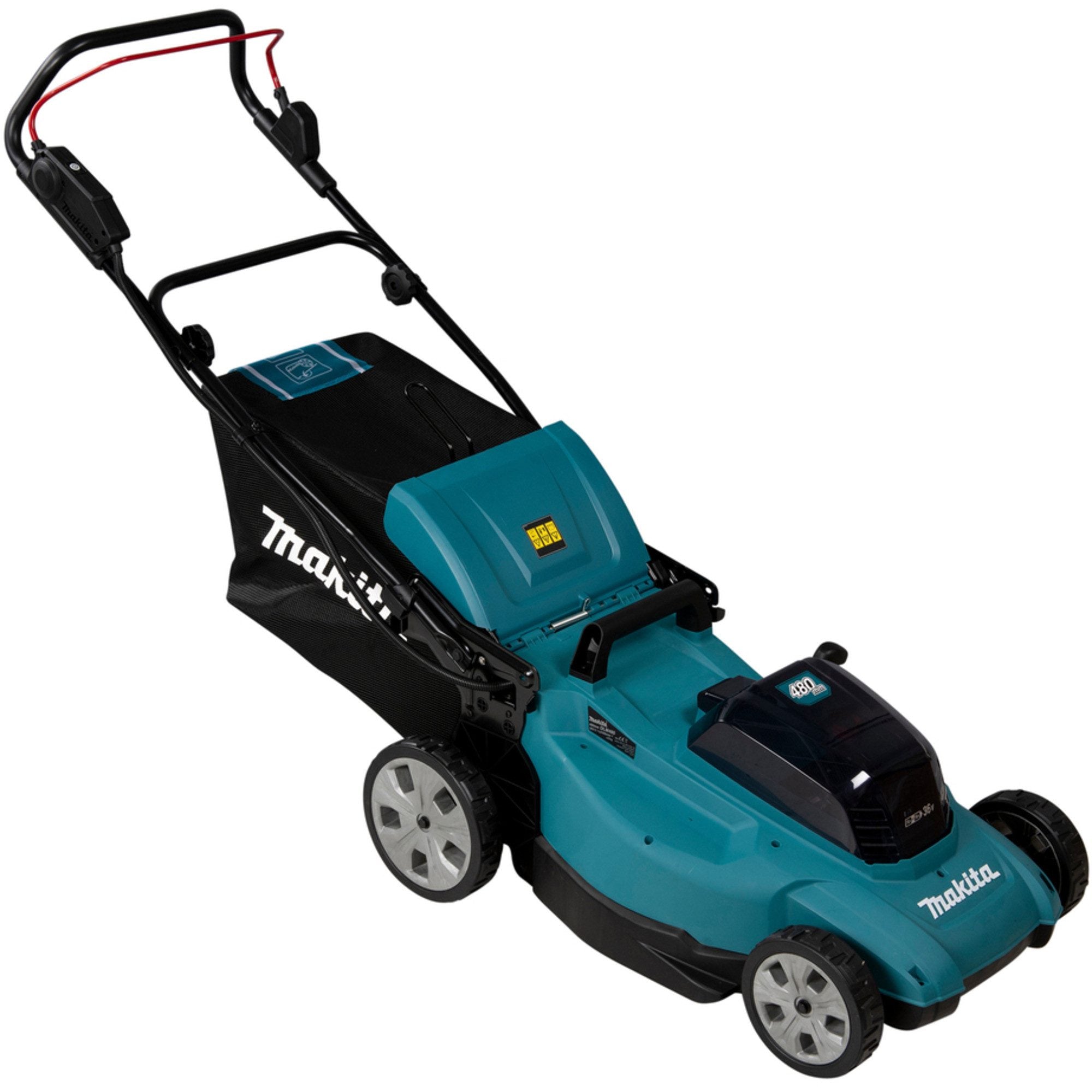 MAKITA Akkurasenmäher Makita Akku-Rasenmäher DLM480CT2, 36Volt