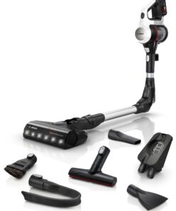 BOSCH Akku-Stielstaubsauger Unlimited 7 BSS711W, Knickrohr, Hygiene-Filter, 10 J. Motorgarantie