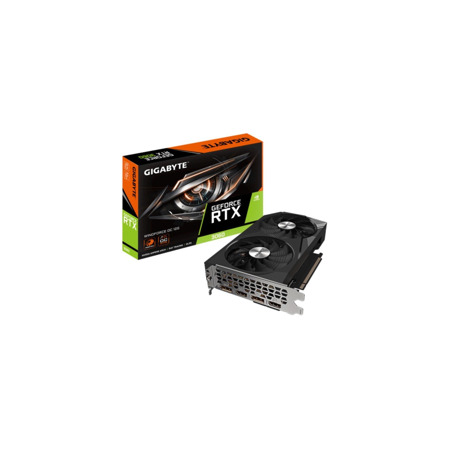 GIGABYTE geforce rtx 3060 windforce oc 12g grafikkarte