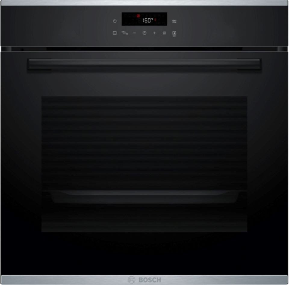 BOSCH Einbaubackofen Serie 4 HBA271BB3, Einbau-Backofen, Schwarz, EEK: A+
