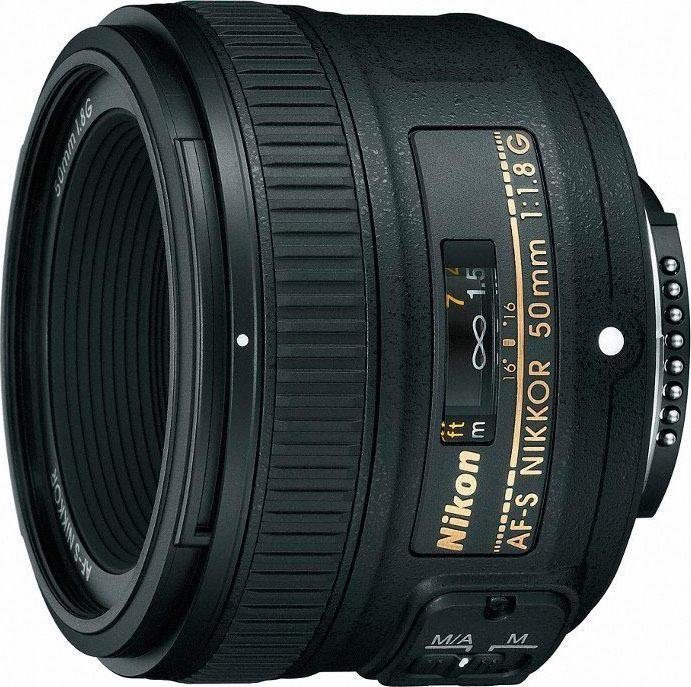NIKON AF-S NIKKOR 50 mm 1:1,8G für D780 & D7500 passendes Objektiv