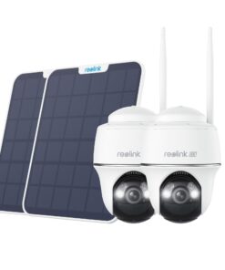 REOLINK Überwachungskamera Set 2x B440 Battery-WiFi + 2x Solarpanel