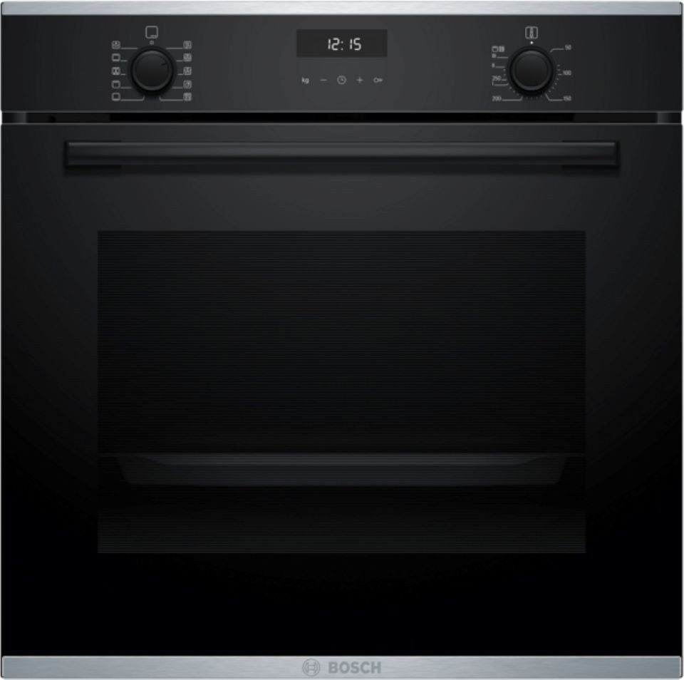 BOSCH Einbaubackofen Serie 6 HBG237BB3, Einbau-Backofen, Schwarz, EEK: A+