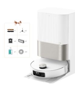 DREAME Nass-Trocken-Saugroboter Dreame X50 Ultra Complete mit Wischfunktion, 20.000 Pa Saugkraft