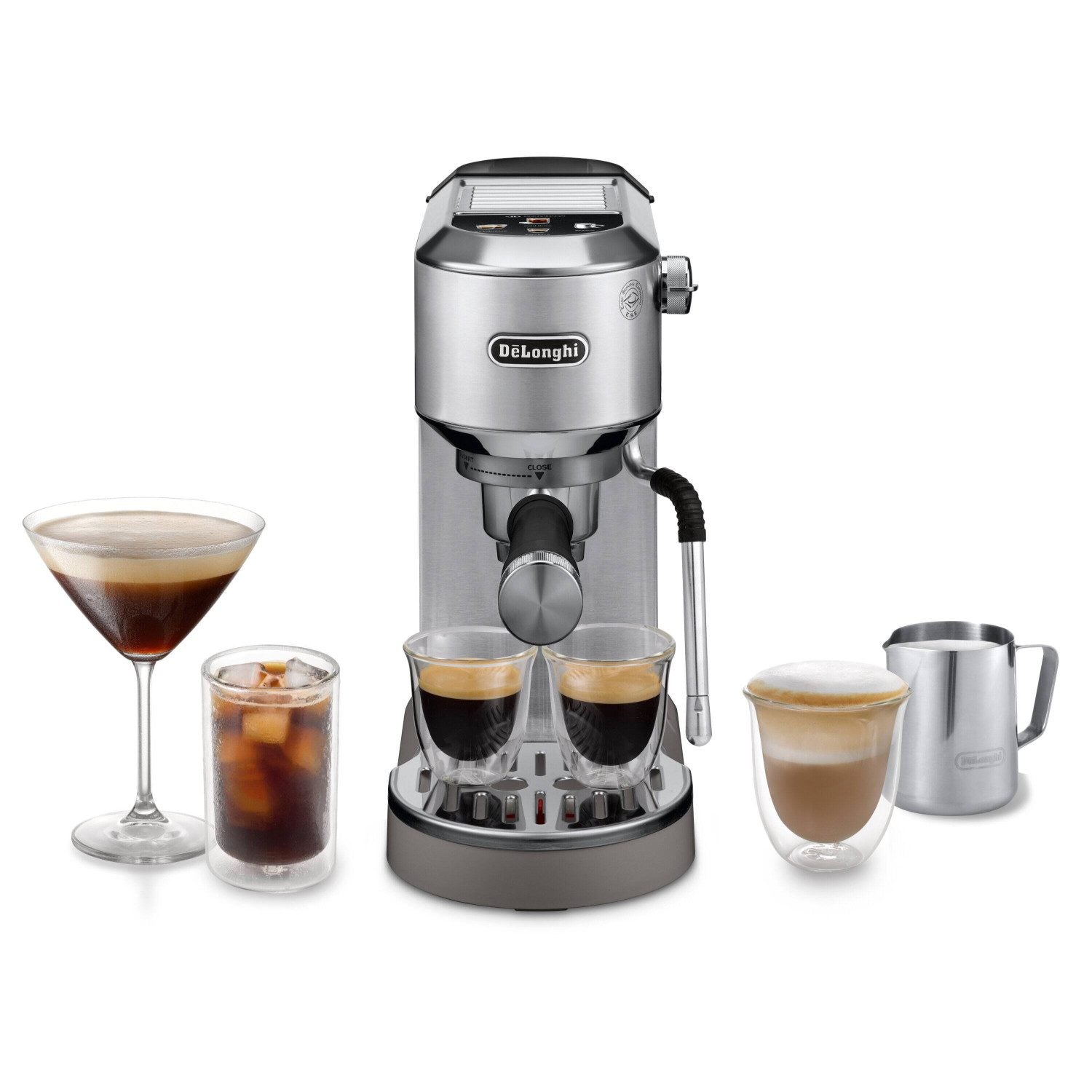 DE'LONGHI Espressomaschine DEDICA DUO EC890.M