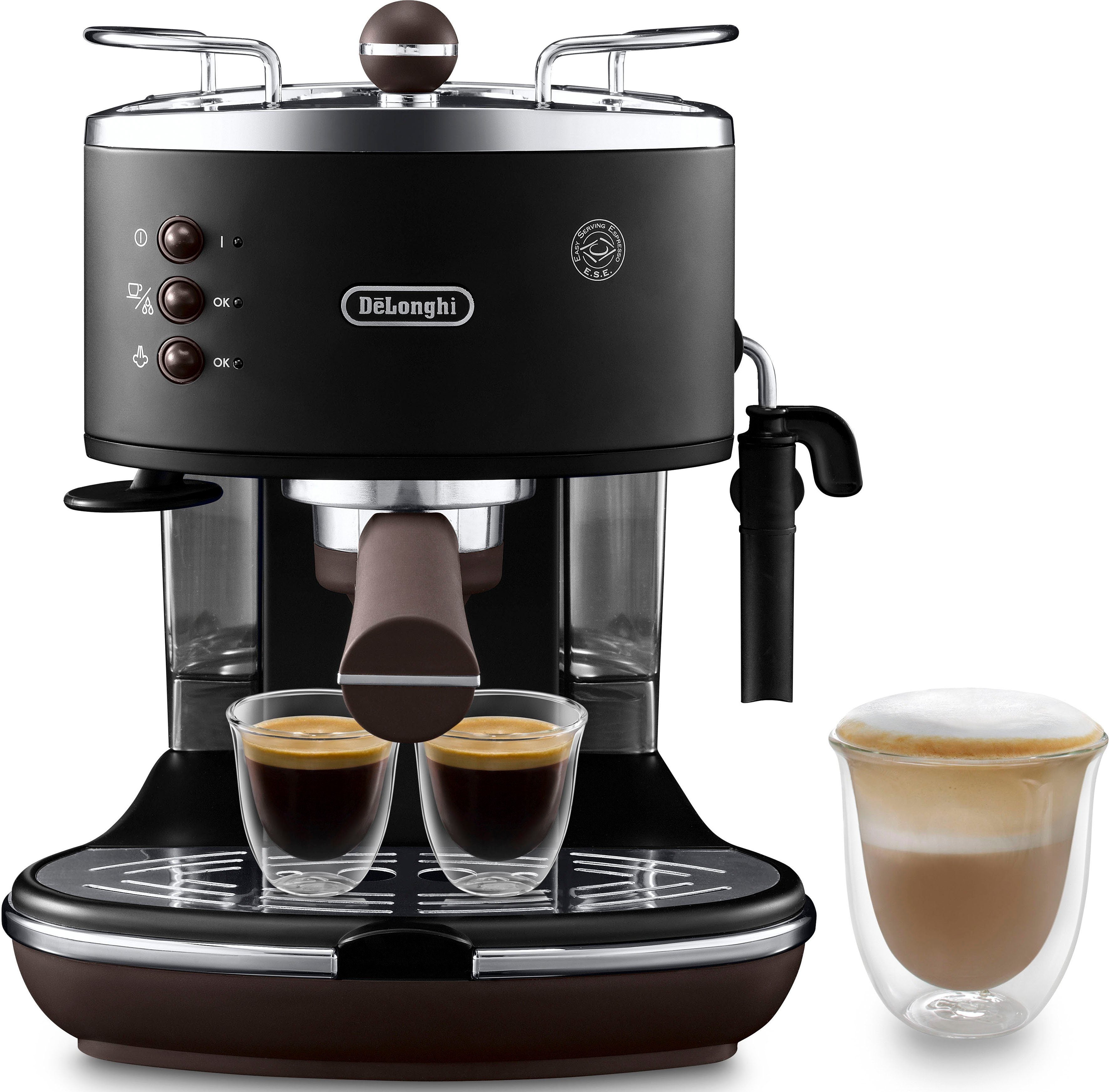 DE'LONGHI Espressomaschine Icona Vintage ECOV 311.BK