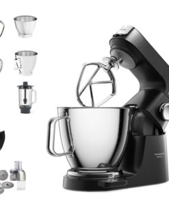 KENWOOD Küchenmaschine Titanium Chef Baker XL KVL85.004BK, Zubehör, Gratis Wert UVP 319,-"