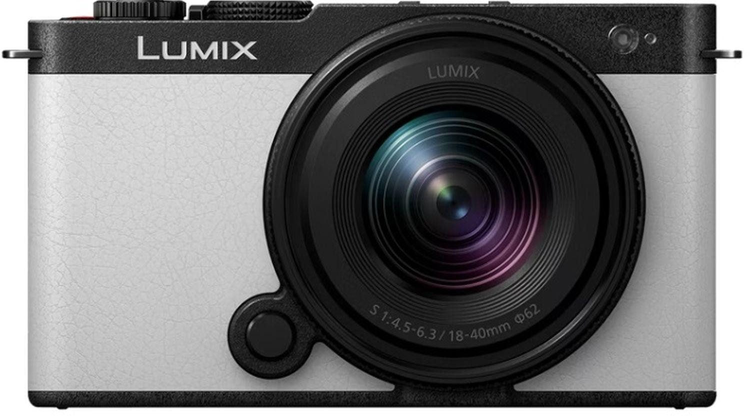 PANASONIC Lumix DC-S9 + S 18-40mm f4,5-6,3 smokey white Kompaktkamera