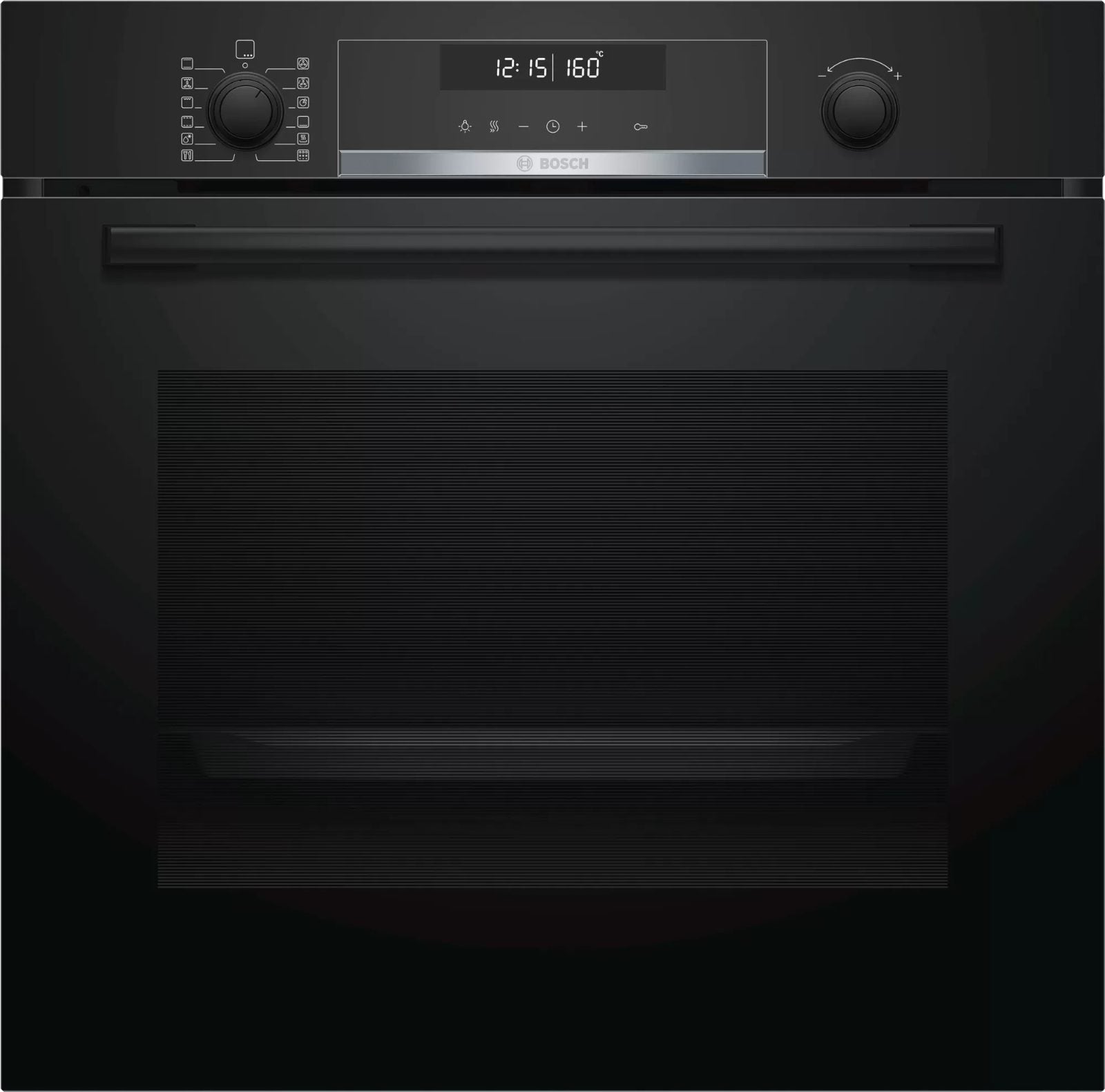 BOSCH Backofen HBA578BB0 Einbau-Backofen Schwarz, EEK: A
