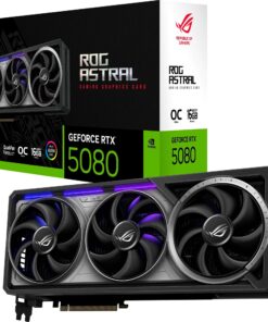 ASUS asus geforce rtx 5080 rog astral gaming oc, grafikkarte