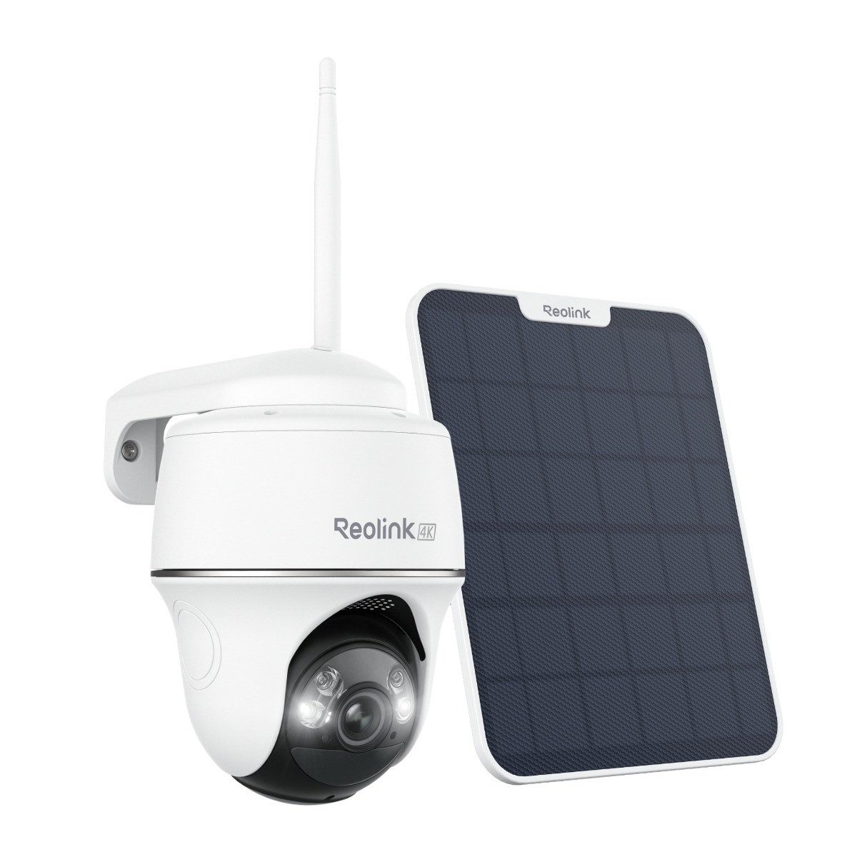 REOLINK Überwachungskamera 4K 8MP Smarte kabellose Argus Series