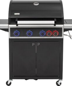 TEPRO Gasgrill Tepro Gasgrill Keansburg 4 schwarz / Edelstahl