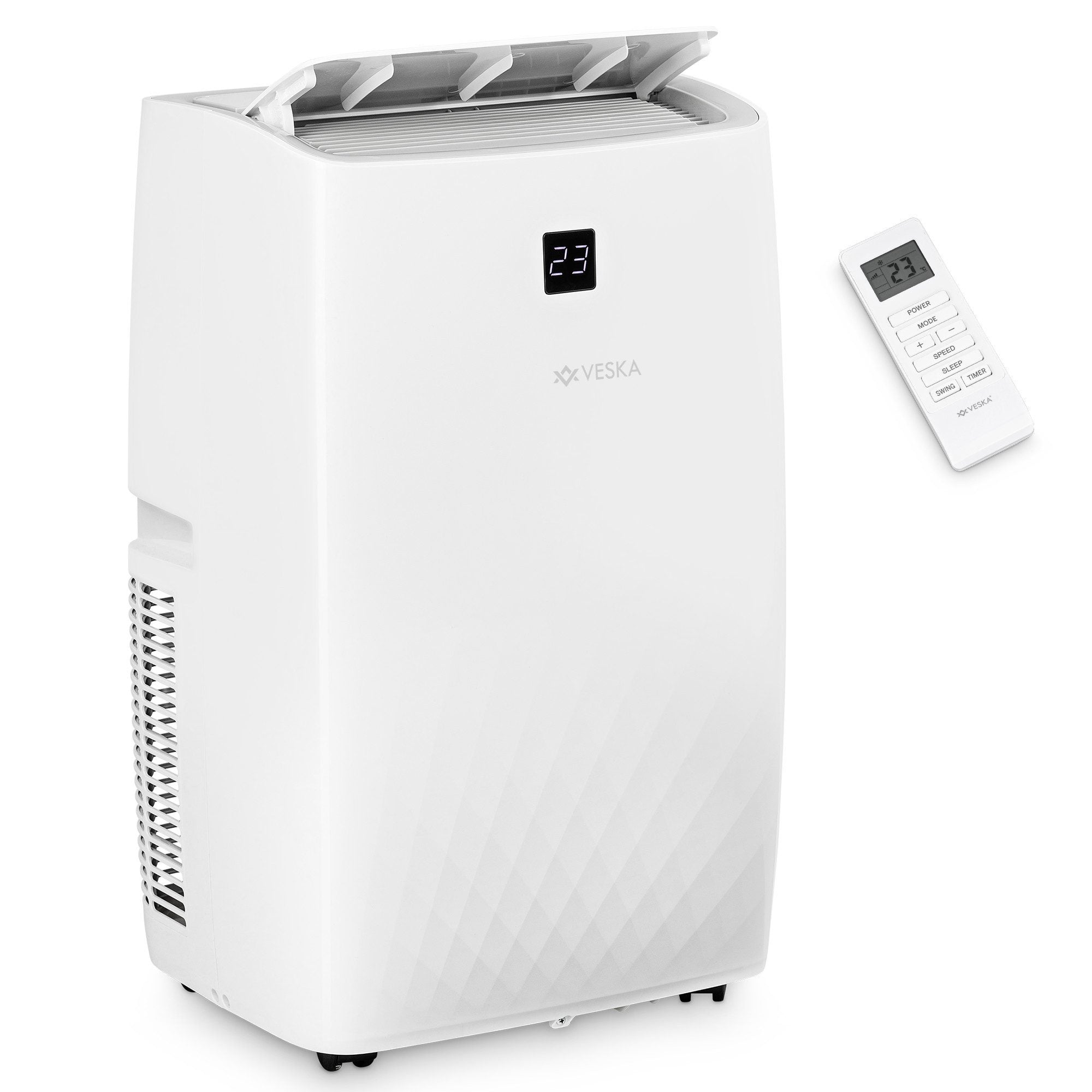 VESKA Klimagerät Klimaanlage Mobil 12000 BTU/h - 3.500 Watt