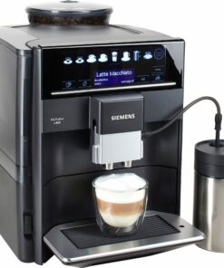 SIEMENS Kaffeevollautomat EQ6 plus s400 TE654509DE, Doppeltassenfunktion, Keramikmahlwerk