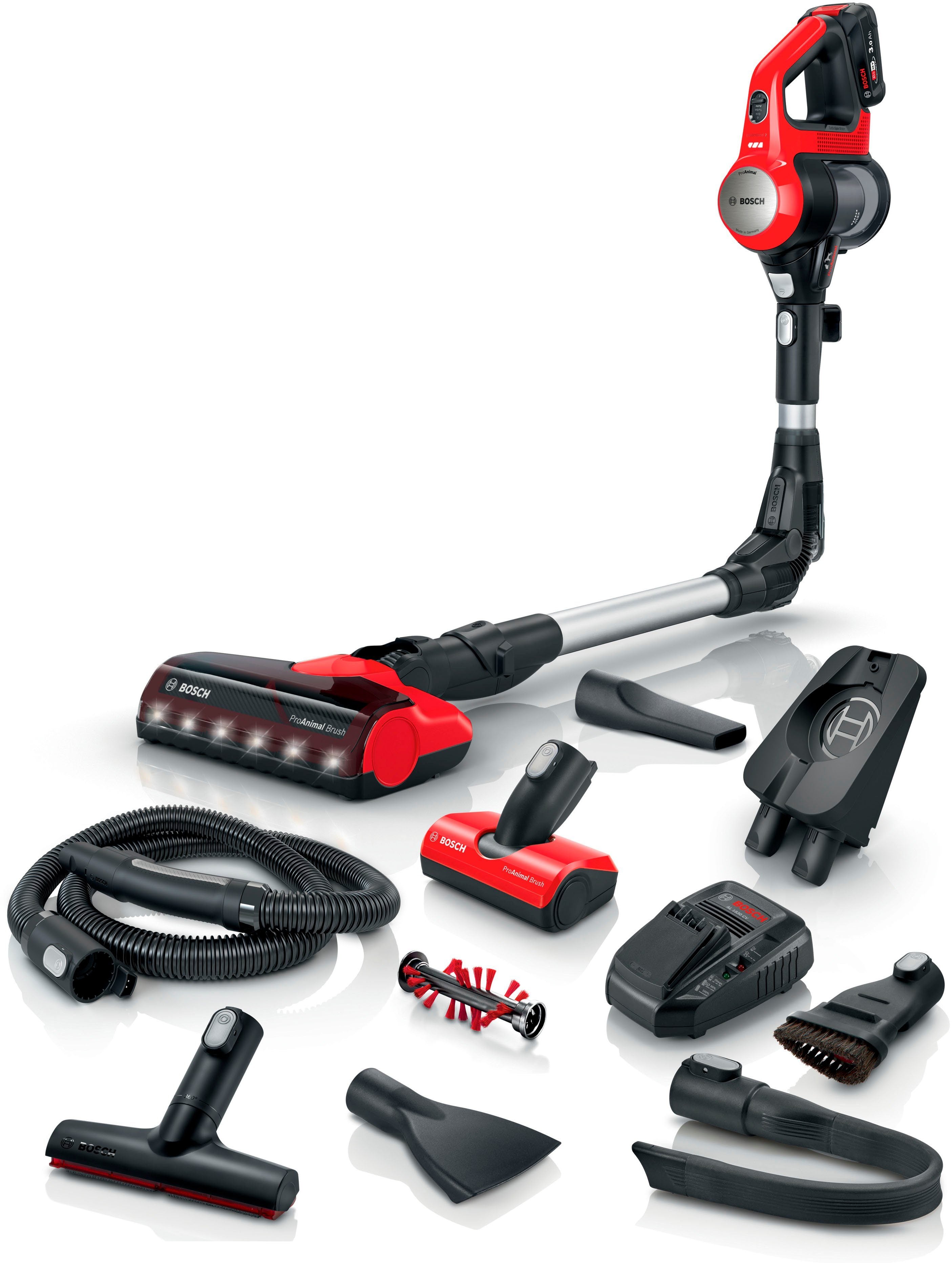 BOSCH Akku-Stielstaubsauger Unlimited Serie 7 BKS711PET