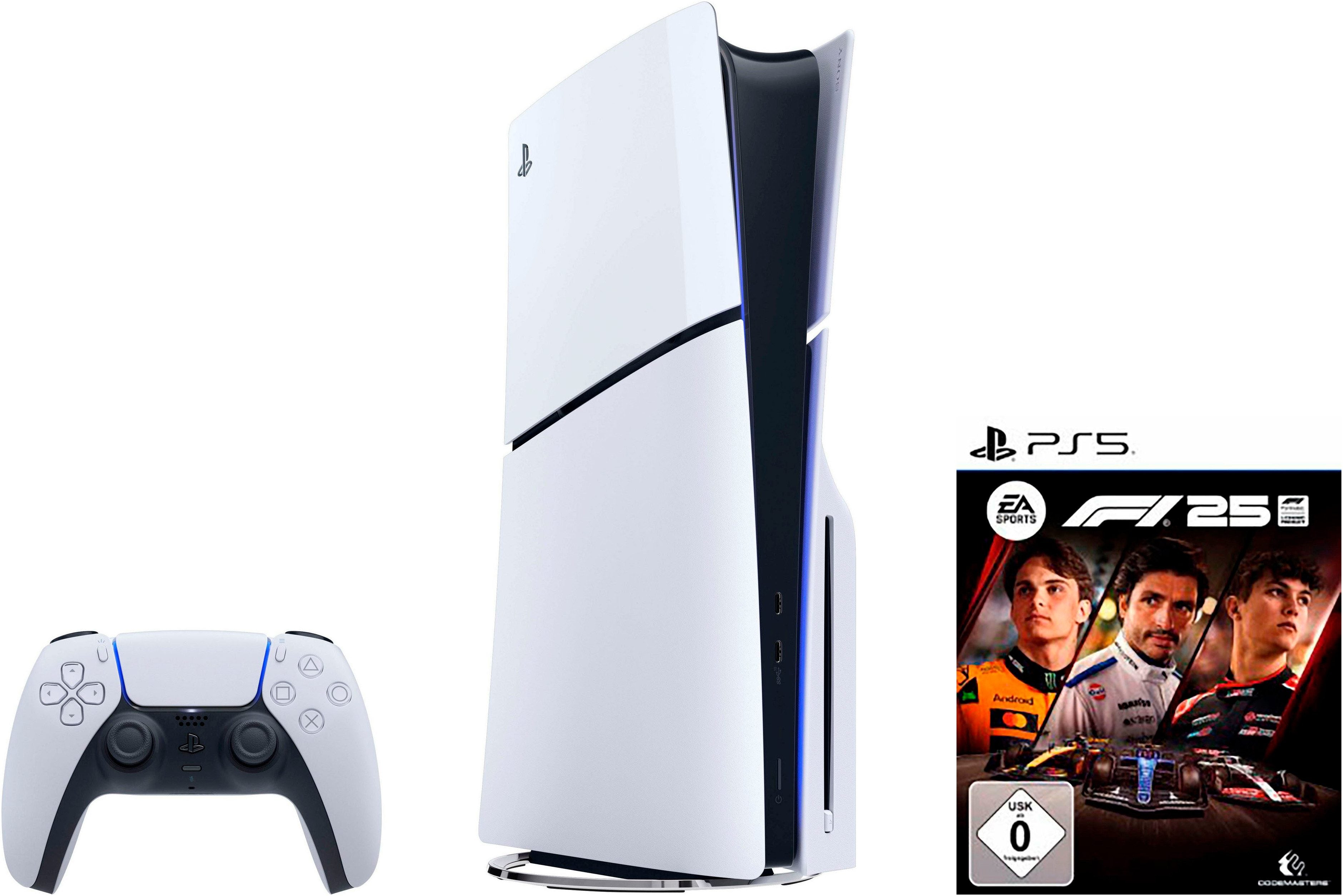 PLAYSTATION 5 PS5 Disk Edition (Slim) + EA Sports F1 25