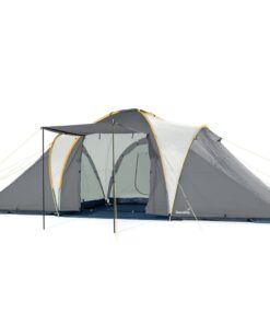 SKANDIKA Kuppelzelt Daytona XXL Familienzelt mit 3 großen Schlafkabinen