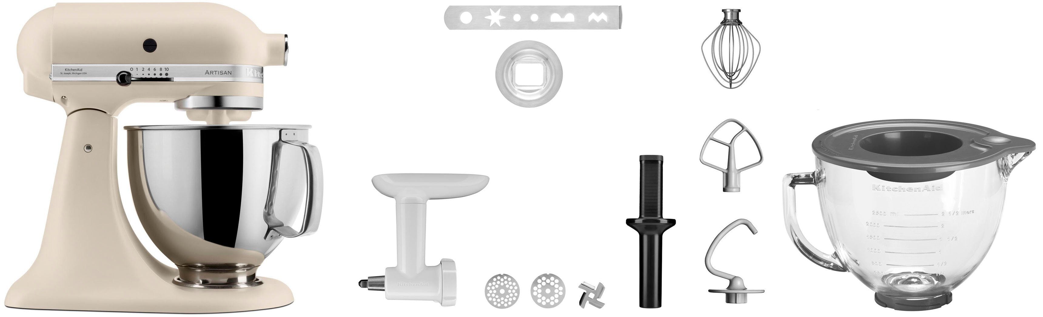 KITCHENAID Küchenmaschine 5KSM125EFL FRESH LINEN