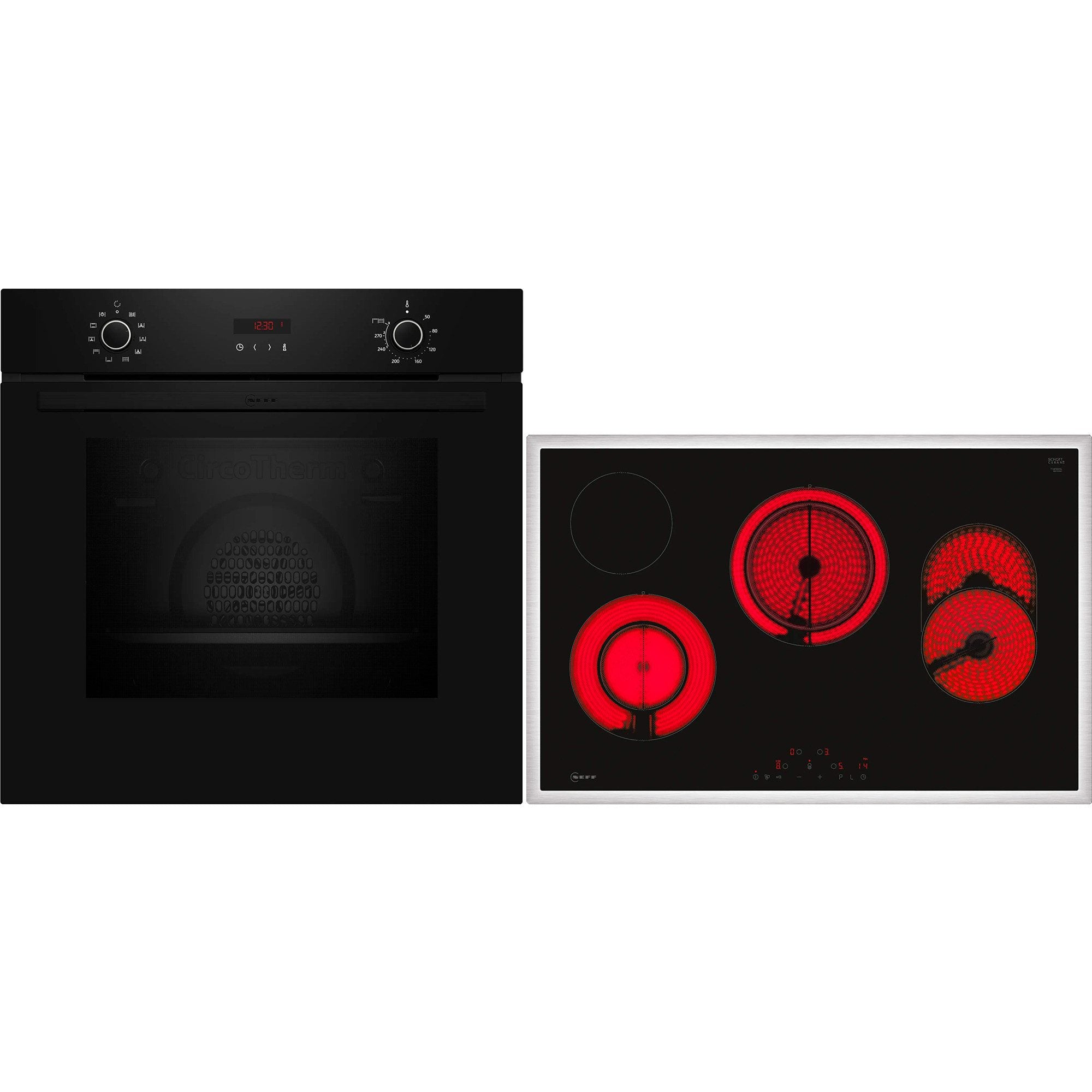 NEFF Backofen Neff BX48PB, Backofen-Set