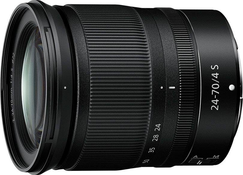 NIKON Nikkor Z 24-70mm 1:4 S für Z5, Z5II, Z6II, Z6III und Z f passendes Zoomobjektiv