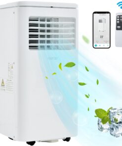 MERAX 3-in-1-Klimagerät mit Wifi und Fernbedienung, 24h-Timer