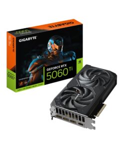 GIGABYTE geforce rtx 5060 ti windforce oc 8g grafikkarte – 8 gb gddr7, 128 bit, grafikkarte