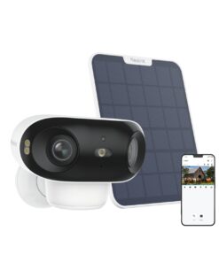 REOLINK Überwachungskamera Akku 4K Wifi 6,180°-Blickwinkel