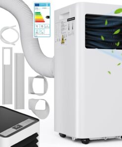TLGREEN Klimagerät Mobile Klimaanlage 9000 BTU,4-in-1 (Kühlen/Lüften/Entfeuchten/Filtern)