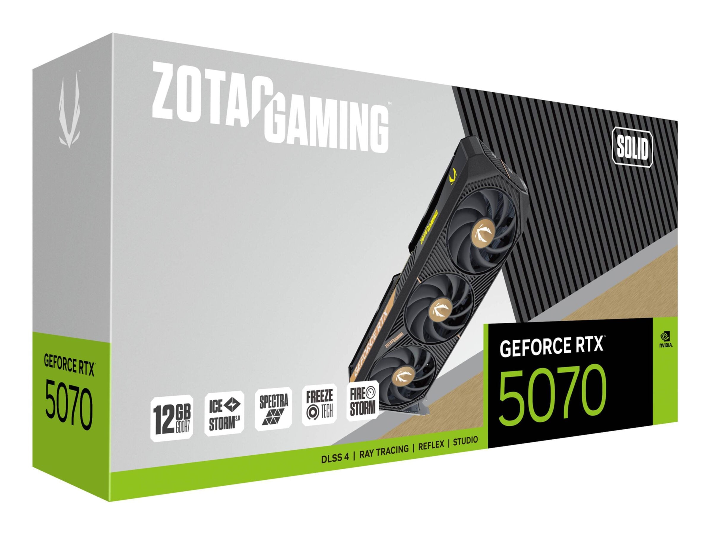 ZOTAC gaming geforce rtx 5070 solid grafikkarte