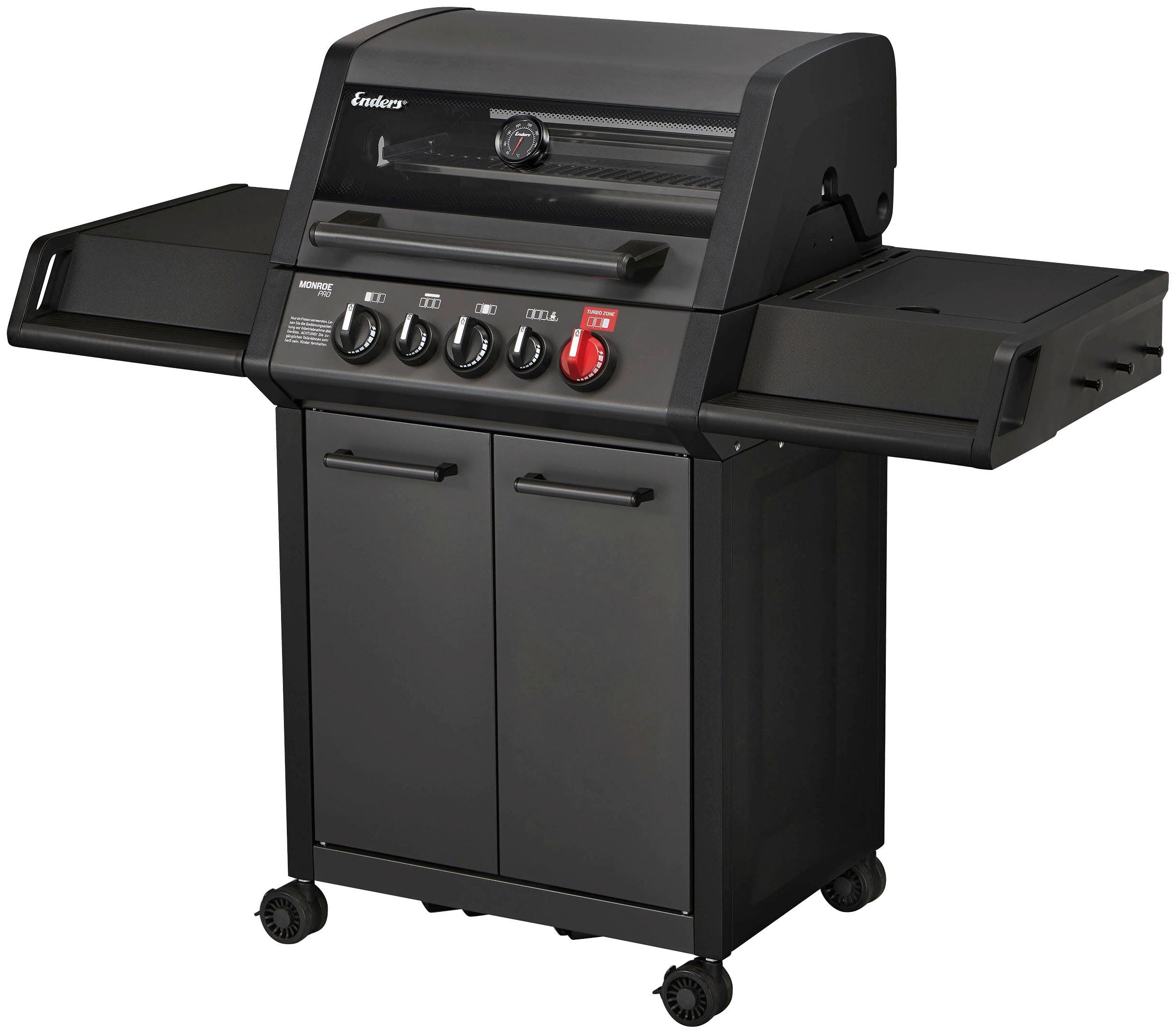 ENDERS® Gasgrill Monroe Pro 3 SIK Turbo Shadow