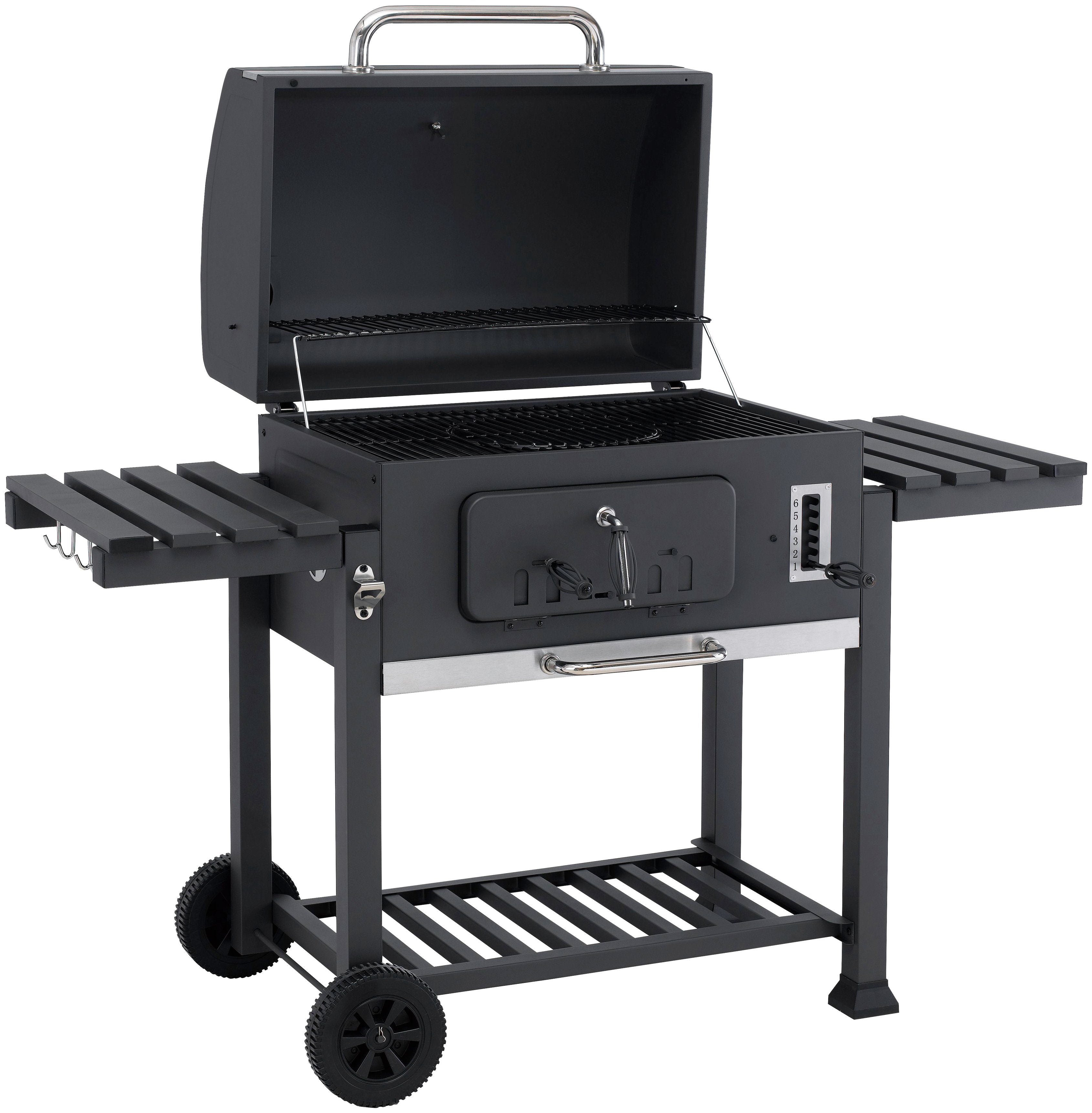TEPRO Holzkohlegrill Grillwagen Toronto XXL