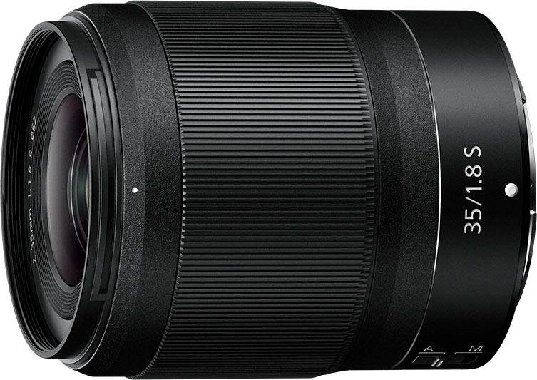 NIKON Nikkor Z 35mm 1:1,8 S für Z5, Z5II, Z6II, Z6III und Z f passendes Festbrennweiteobjektiv