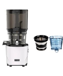 KUVINGS Entsafter Kuvings Auto10S Slow Juicer mit Creme & Smoothie Strainer