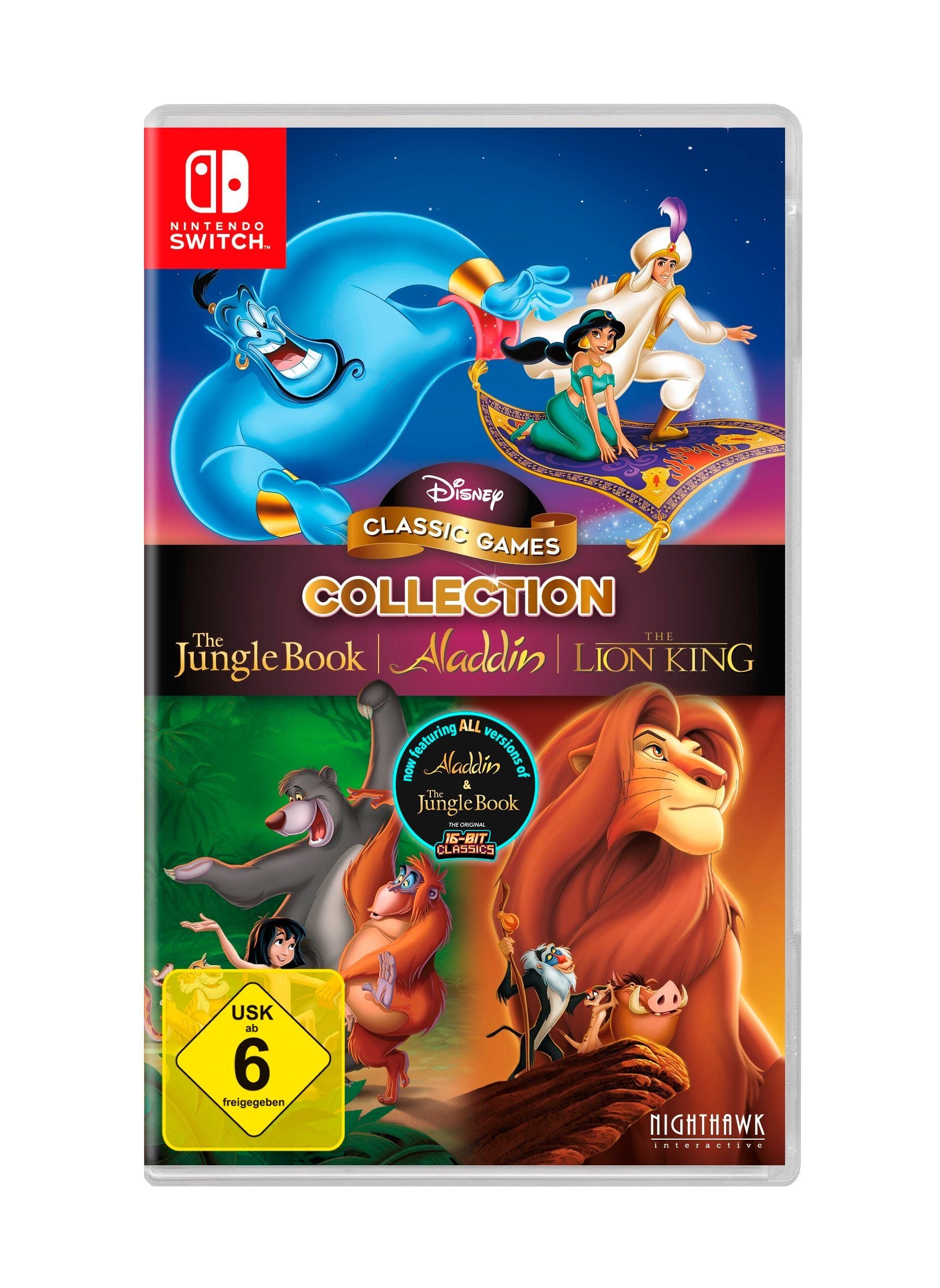 Disney Classic Games - Jungle Book, Aladdin, Lion King