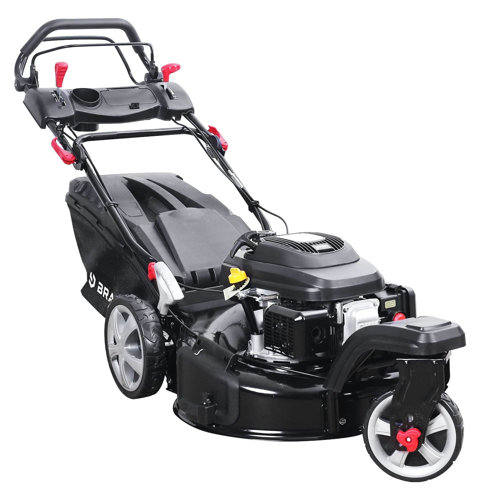 BRAST Benzinrasenmäher Trike mit variablen Antrieb 5,2kW(7PS), 4 Takt OHV Motor, TÜV
