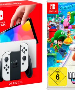 NINTENDO SWITCH OLED + Super Mario Bros. Wonder