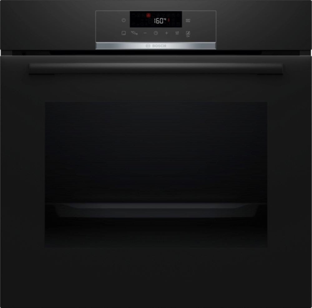 BOSCH Einbaubackofen Serie 4 HBA571BB3, Einbau-Backofen, Schwarz, EEK: A+