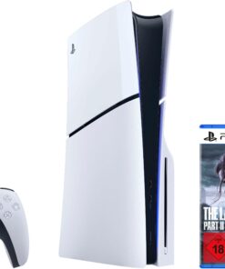 PLAYSTATION 5 Disk Edition (Slim) + The Last of Us Part II Remastered