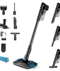 PHILIPS Nass-Trocken-Akkusauger XC8055/01 Aqua Plus 8000 Series „Alleskönner“